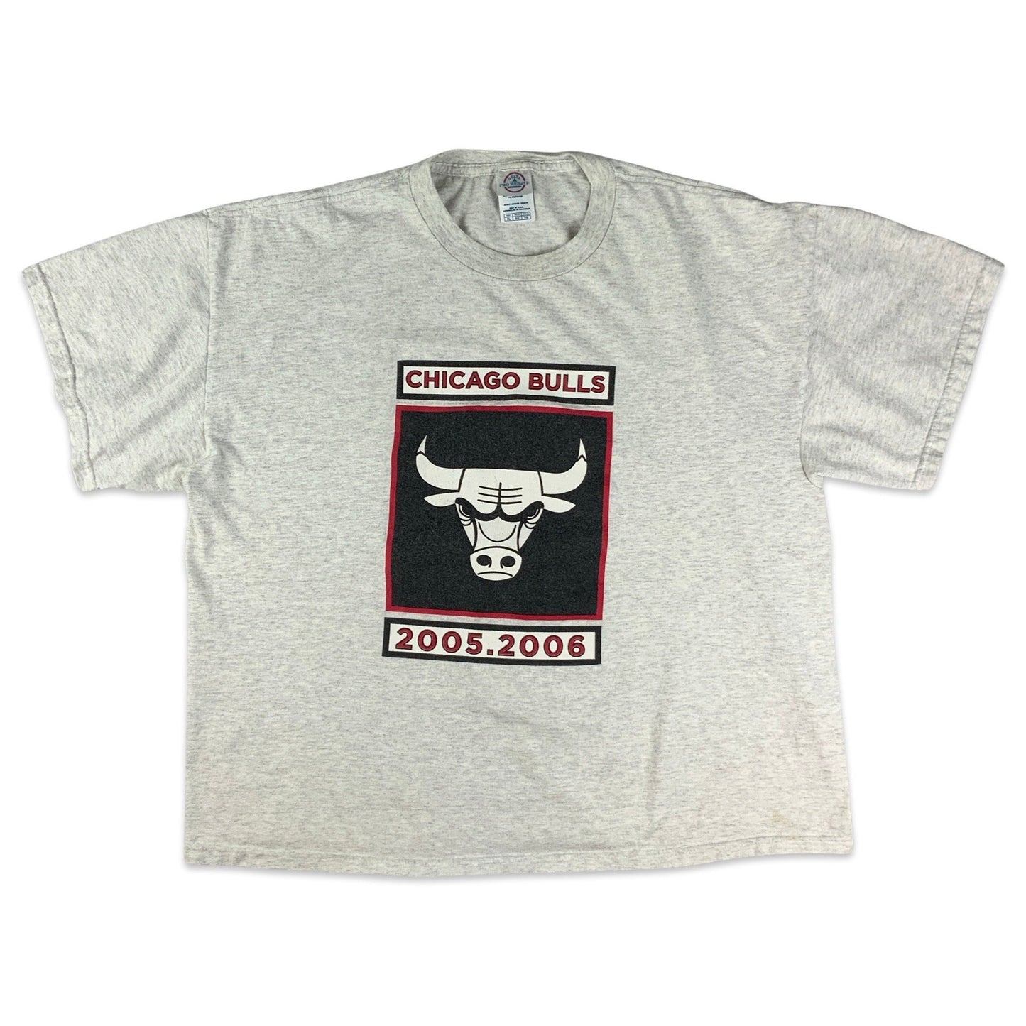 2006 Chicago Bulls Grey Tee L XL