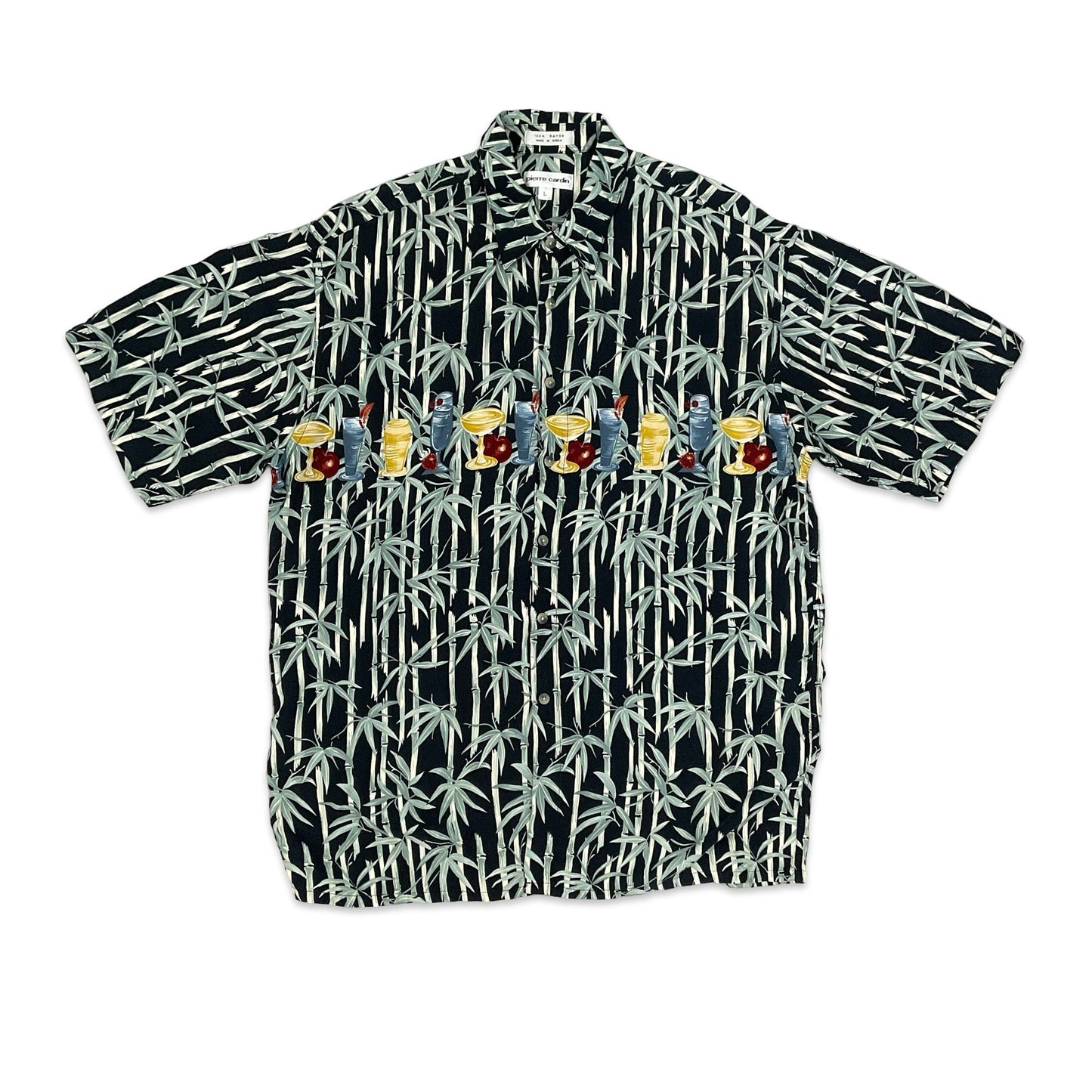 90s/00s Pierre Cardin Hawaiian Shirt M L
