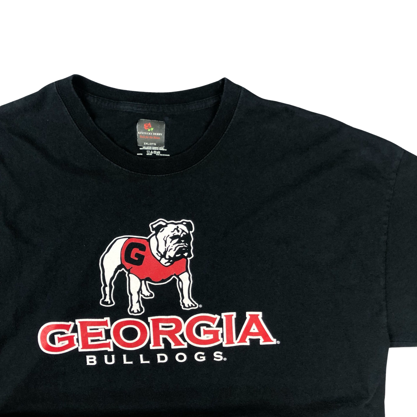 Vintage Black Georgia Bulldogs Tee XXL