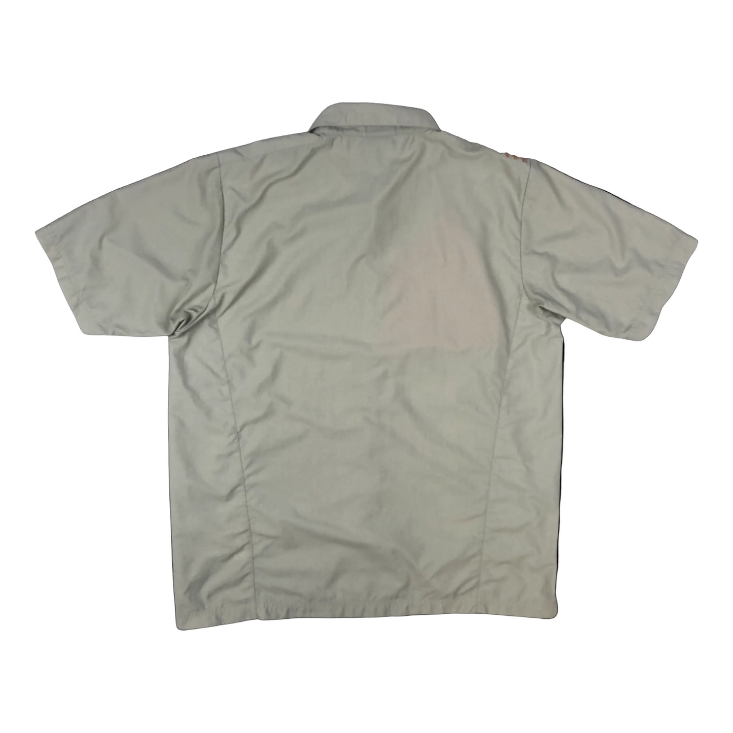 Vintage 2002 Adidas Beige Button-Up Short Sleeve Casual Shirt Extra Large