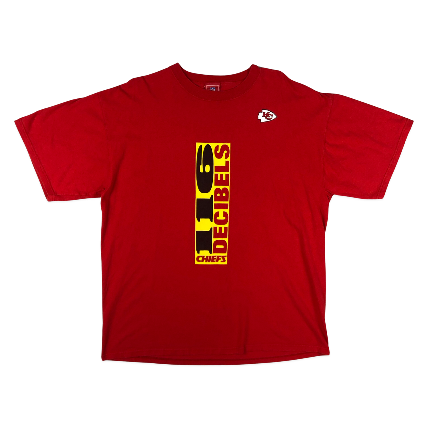 Vintage Red Kansas City Chiefs Tee XXL