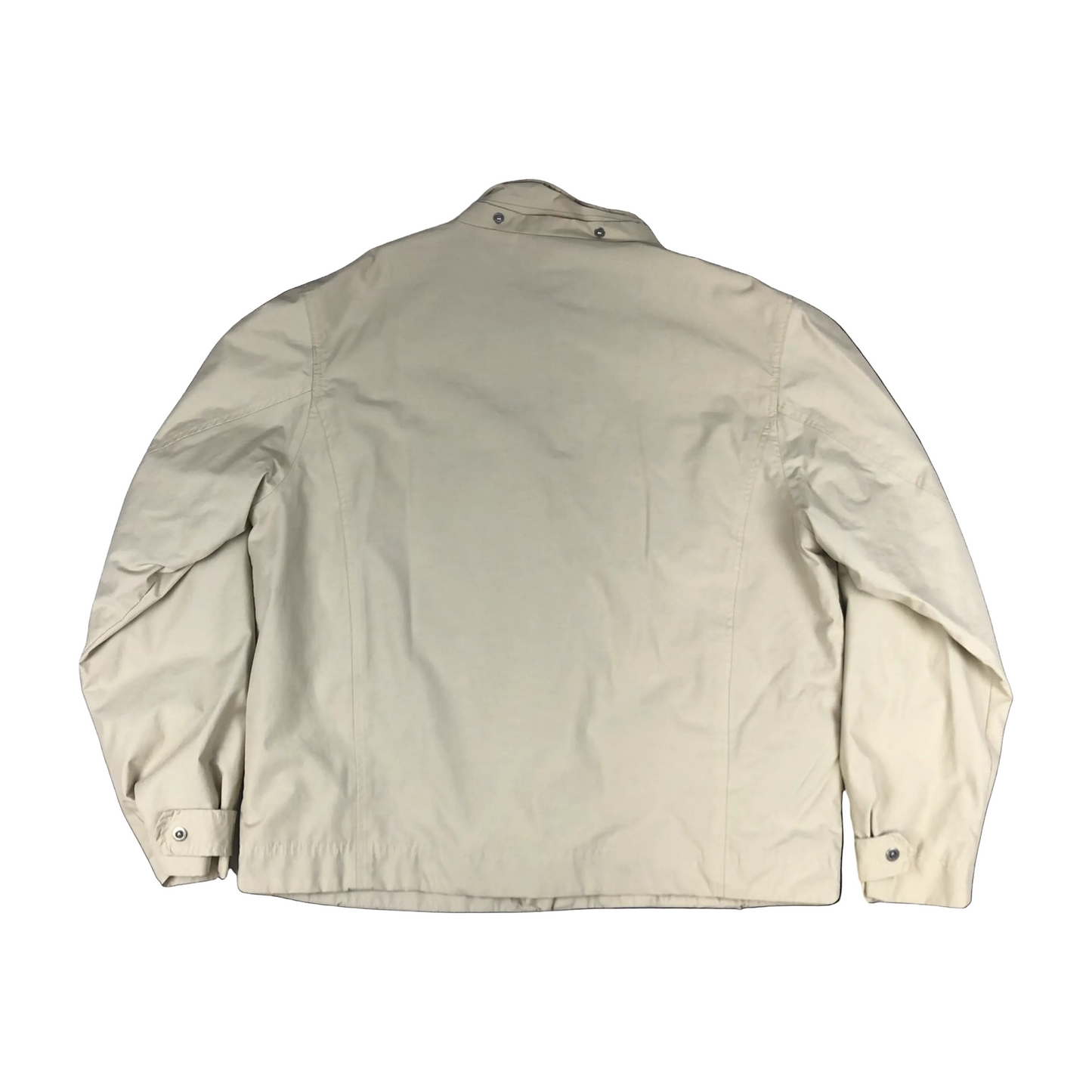 Vintage Y2K Timberland Waterproof Beige Utility Bomber Raincoat Outdoor Jacket XXL
