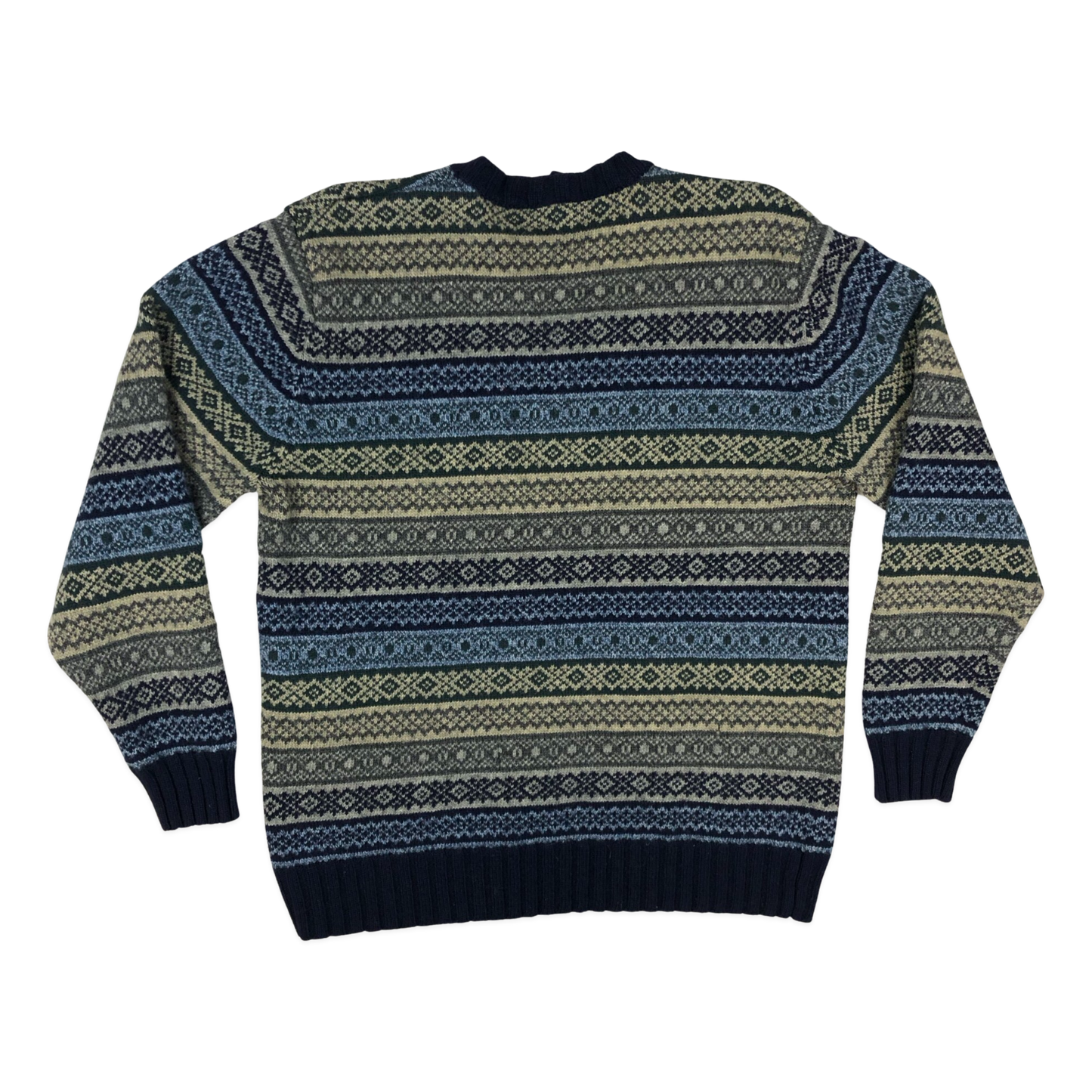 Vintage GAP Patterned Knit Jumper L