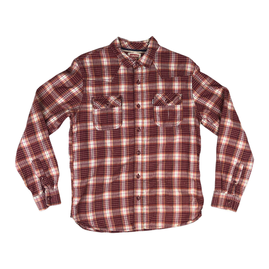 Vintage Red Levi's Plaid Shirt M