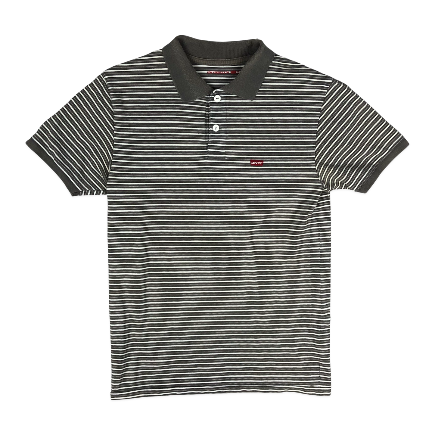 Vintage Levi's Striped Polo Shirt S