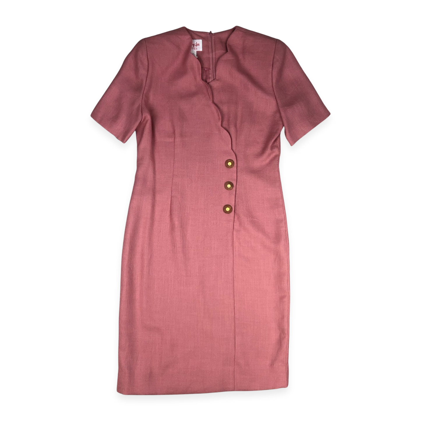 Vintage Dusky Pink Dress 14