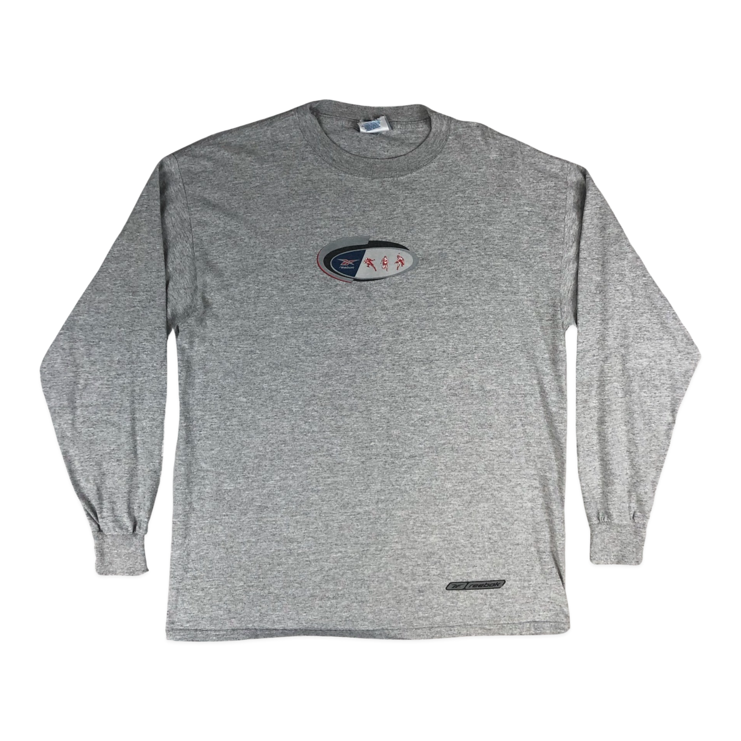Vintage Reebok Grey Long Sleeve Tee L