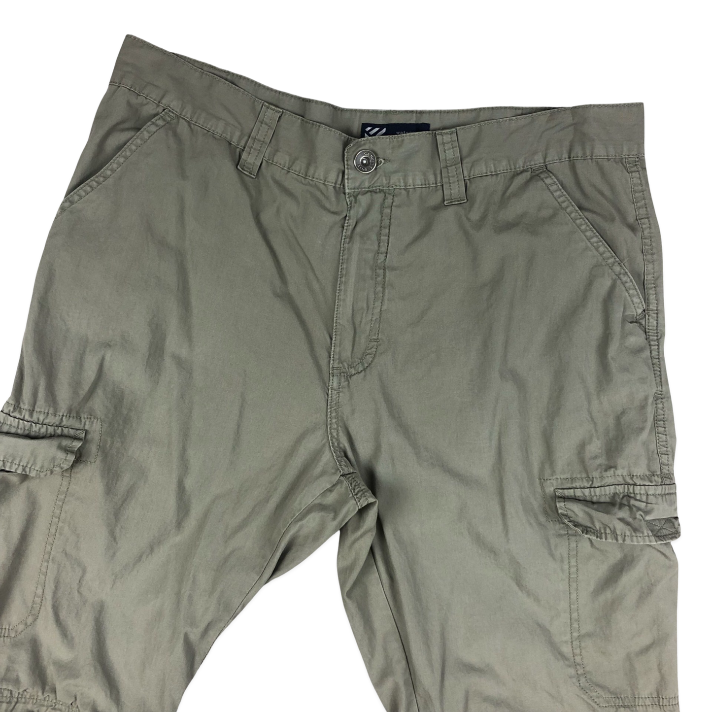 Vintage Beige Zip-off Cargo Trousers 36/26