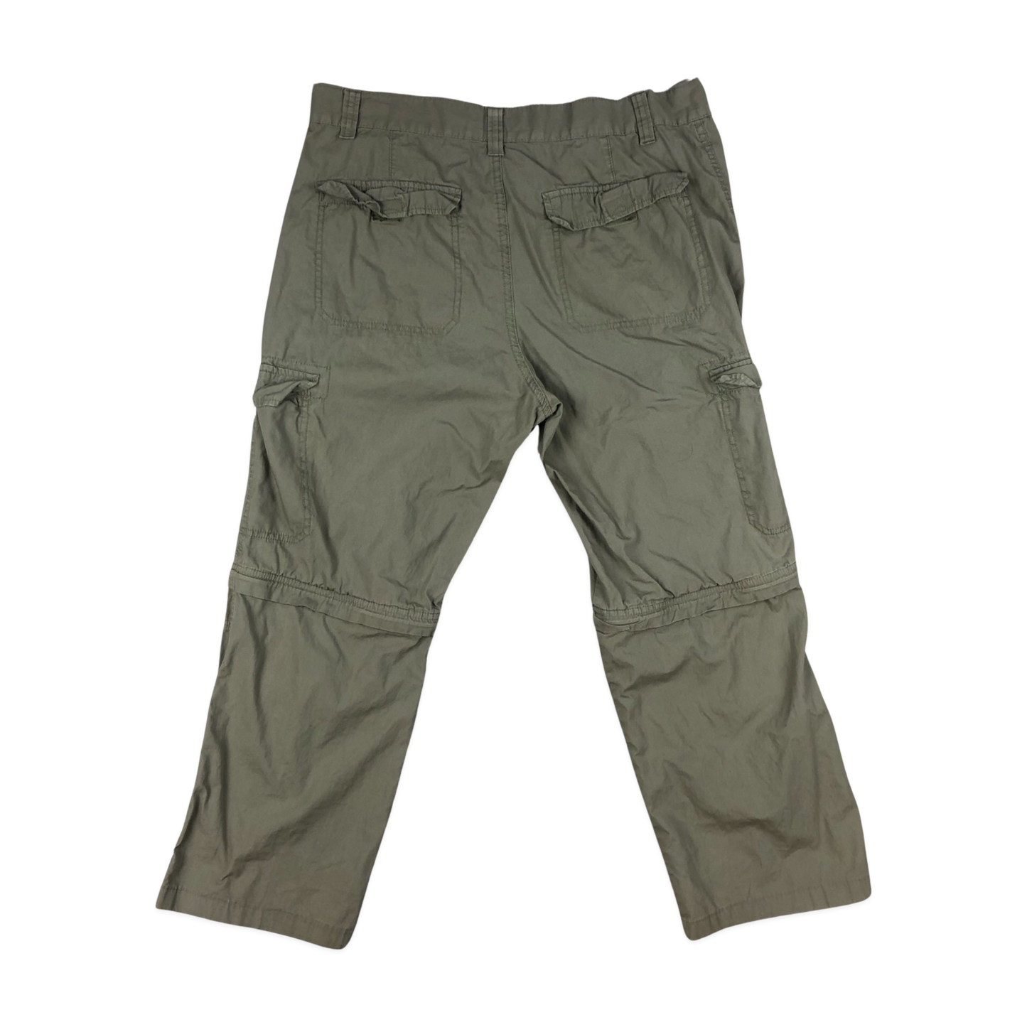 Vintage Beige Zip-off Cargo Trousers 36/26