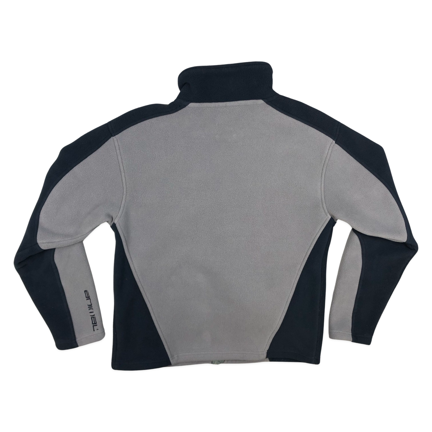 Vintage Animal Grey and Blue Fleece L