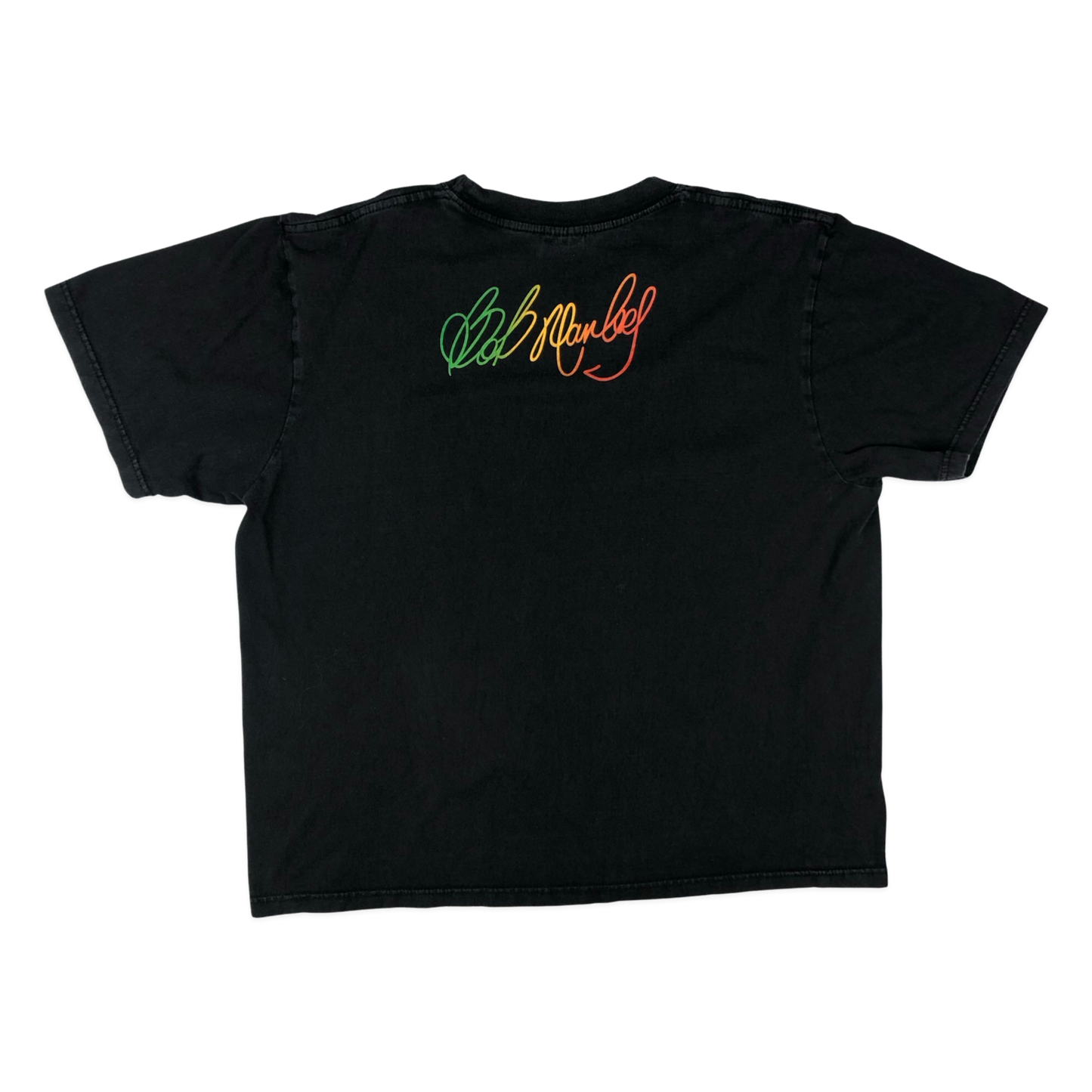 Vintage Black Bob Marley One Love Graphic Tee L
