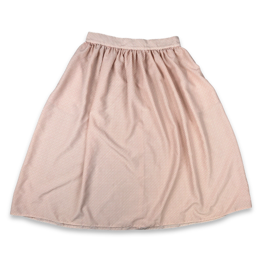 Vintage Pink Printed Pattern Midi Skirt 10