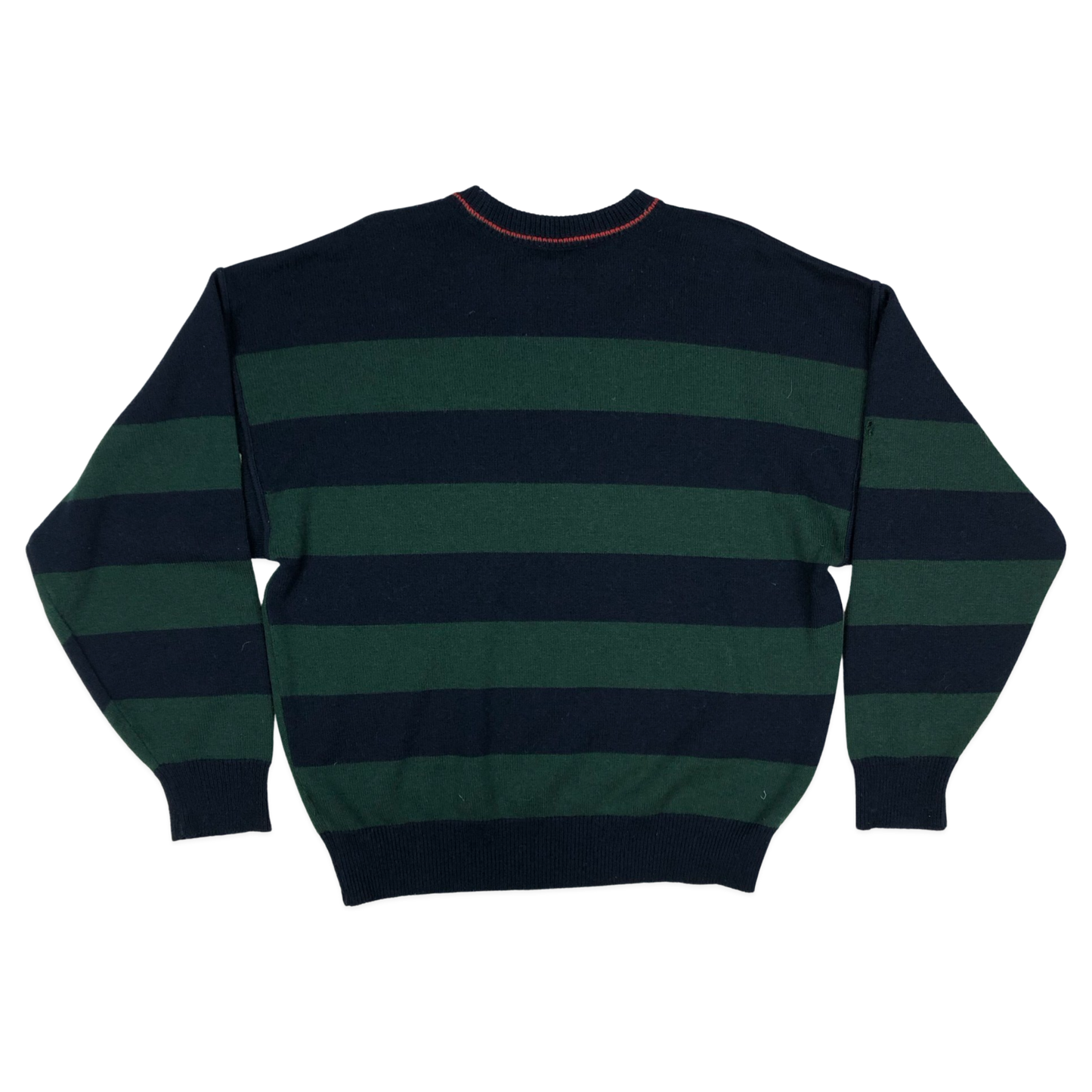 Vintage 80s Carlo Colucci Multicolour Patterned Knit Jumper XXL