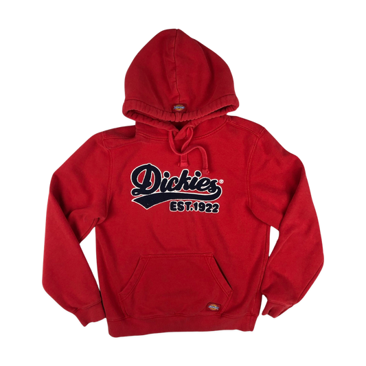Vintage Dickies Red Hoodie M