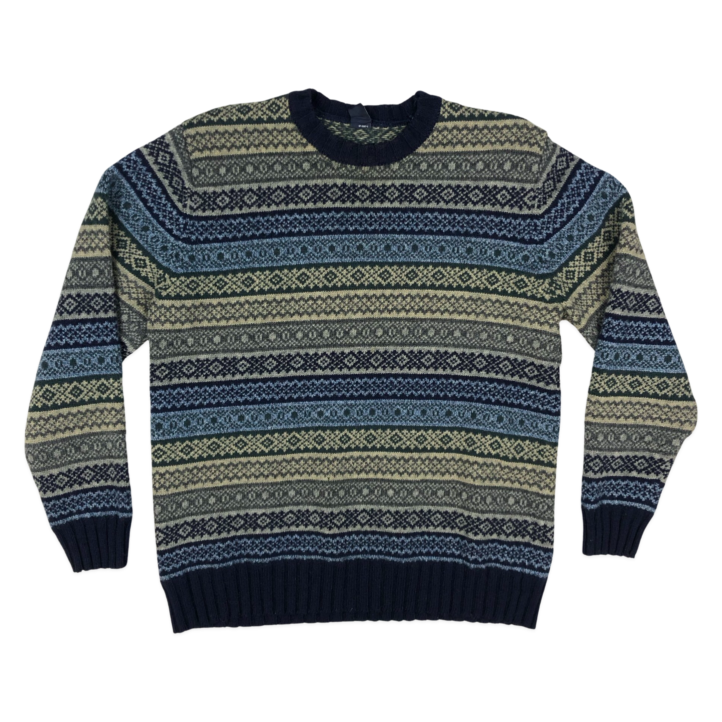 Vintage GAP Patterned Knit Jumper L