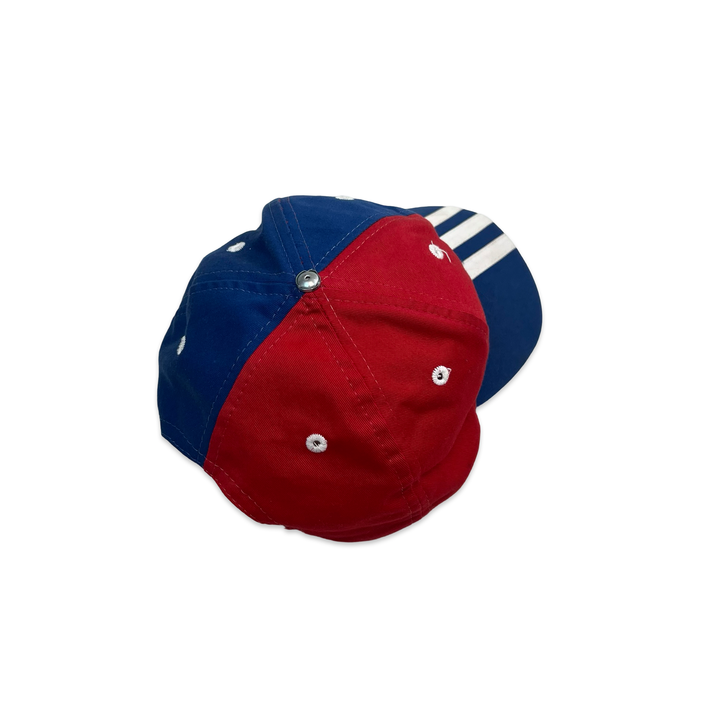 Vintage 90s Adidas Bayern Munich Blue & Red Baseball Cap
