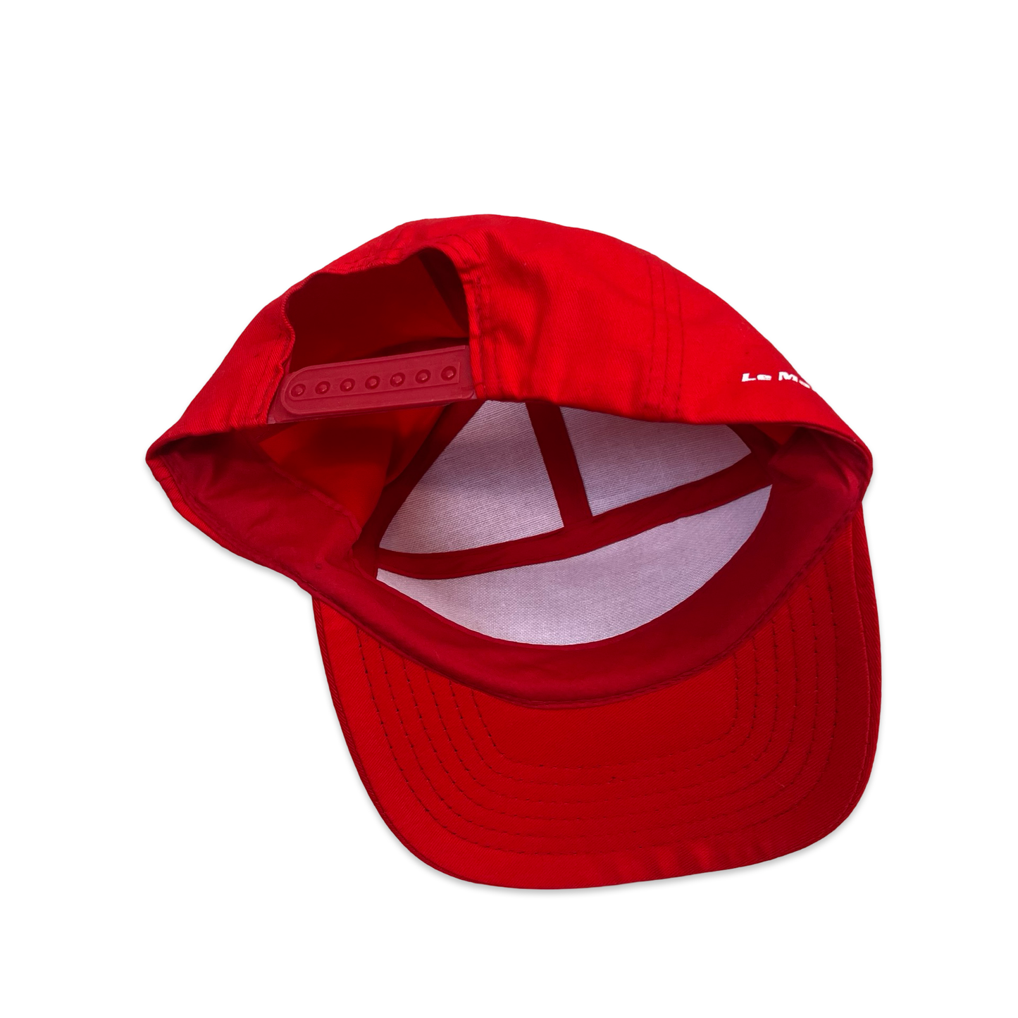 Vintage 90s Grand Prix Red Trucker Cap