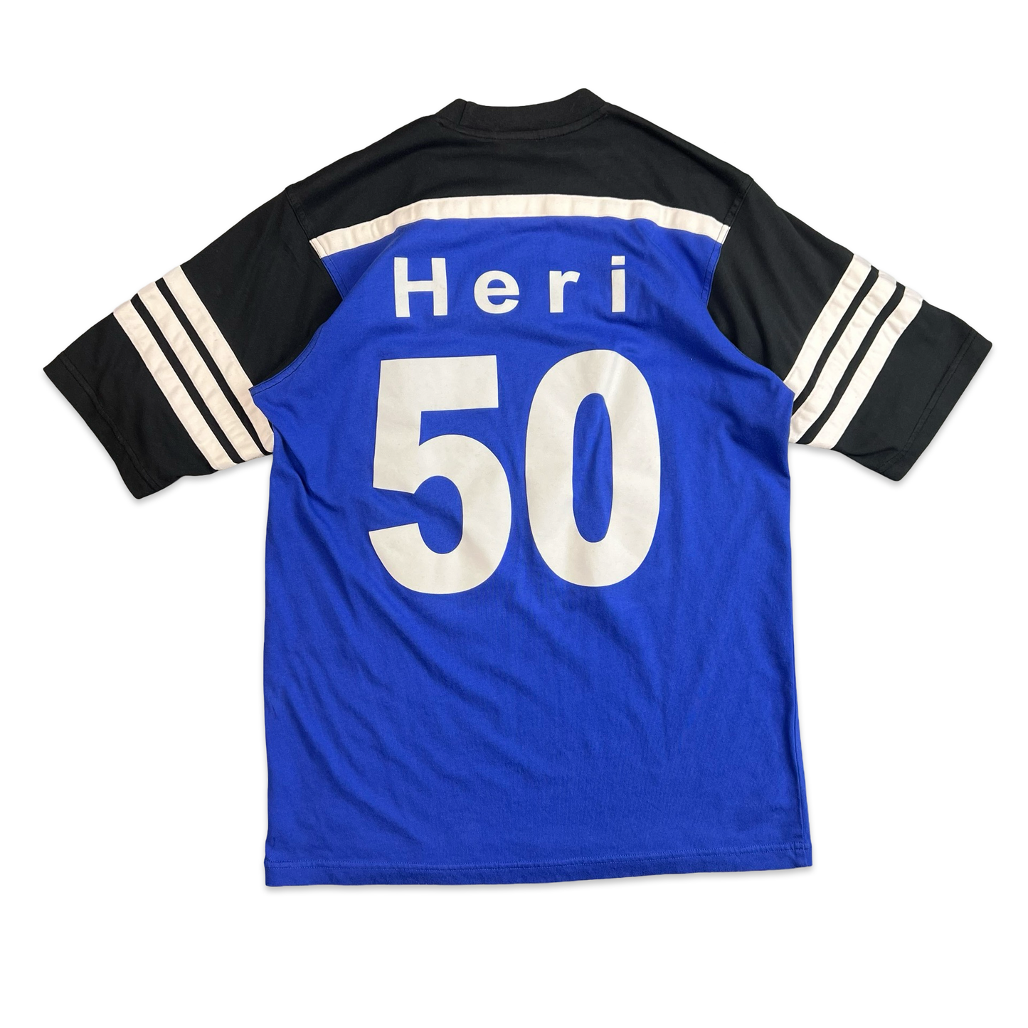 00's Y2K Adidas Schalke T-shirt L