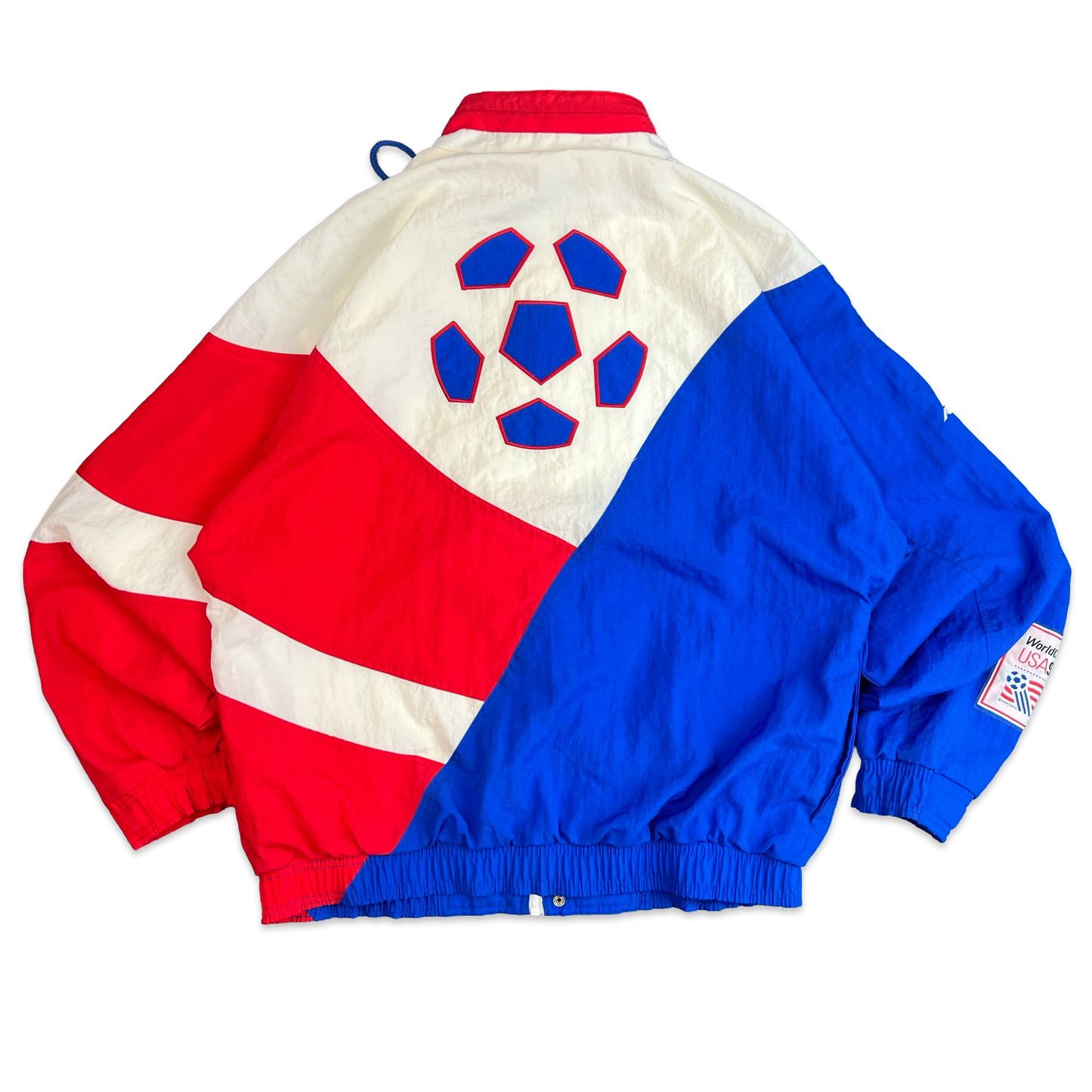 Vintage RARE 90s Apex One USA World Cup 1994 Shell Jacket XL