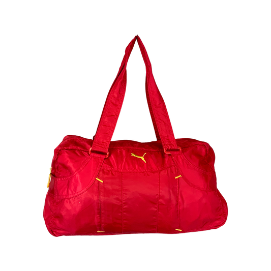 Vintage Red Puma Soft Handbag