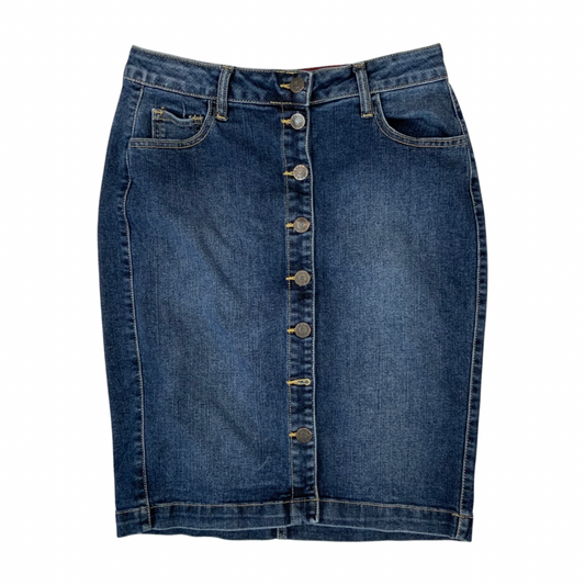 Vintage Y2K Cello Stretch Denim Skirt 10