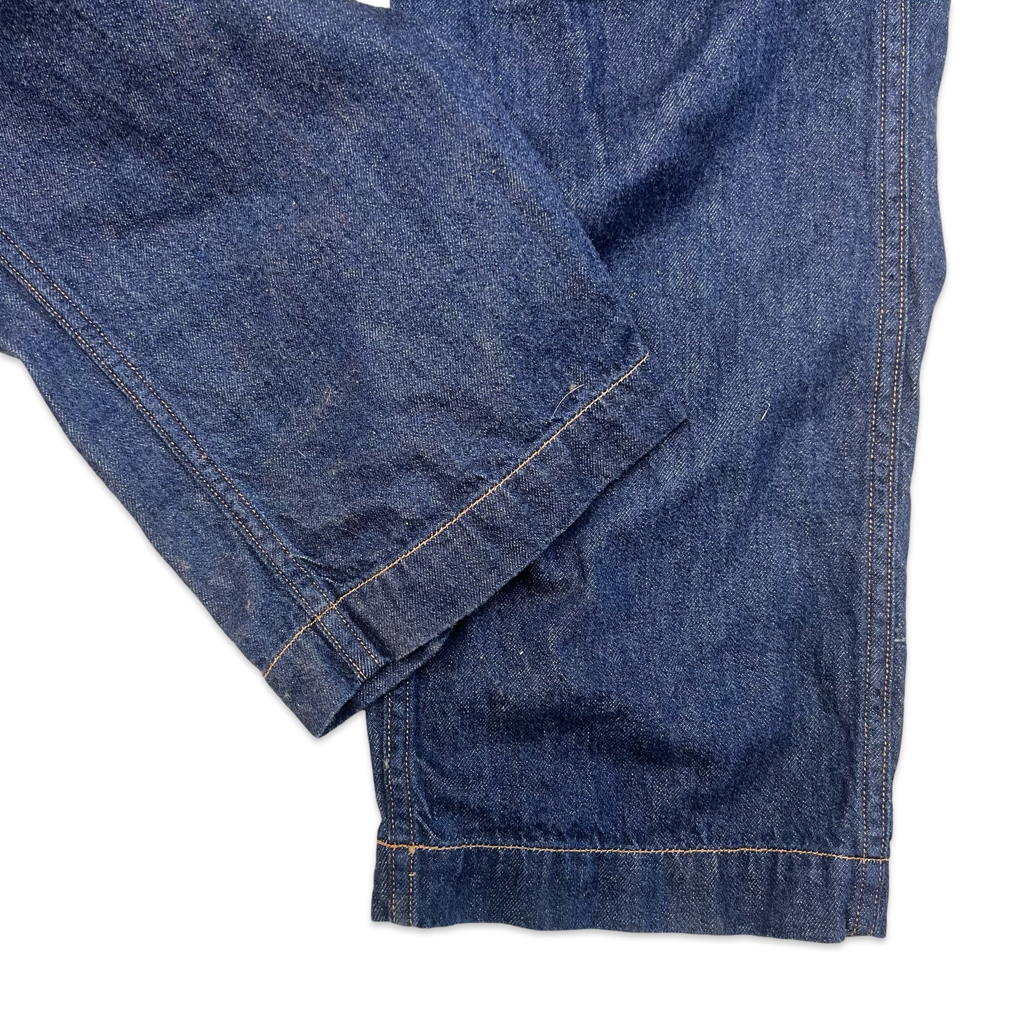 Denim Workwear Double Knee Dungarees 34W 35L