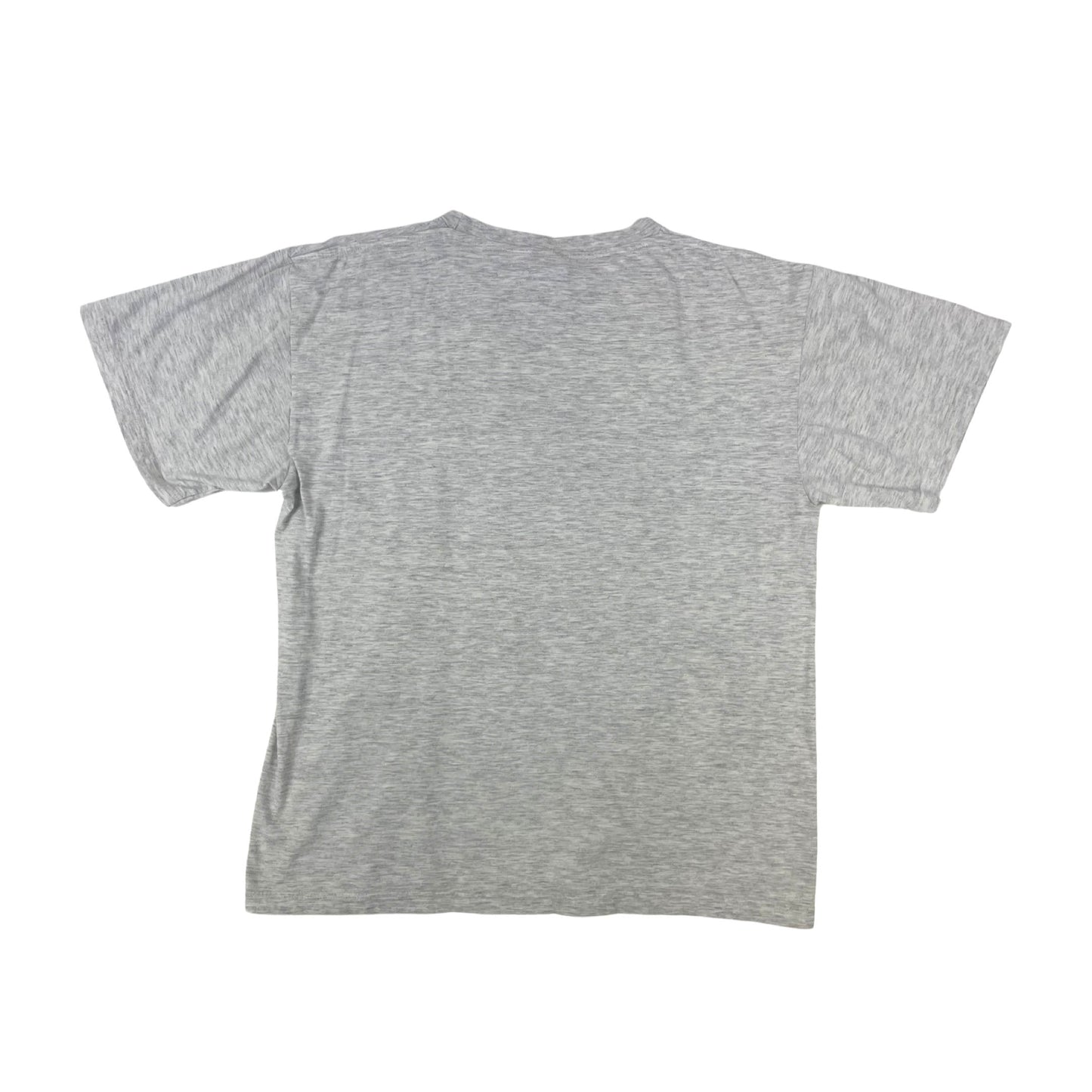 Vintage 90s Nike Grey Multicolour Swoosh Graphic Tee L XL