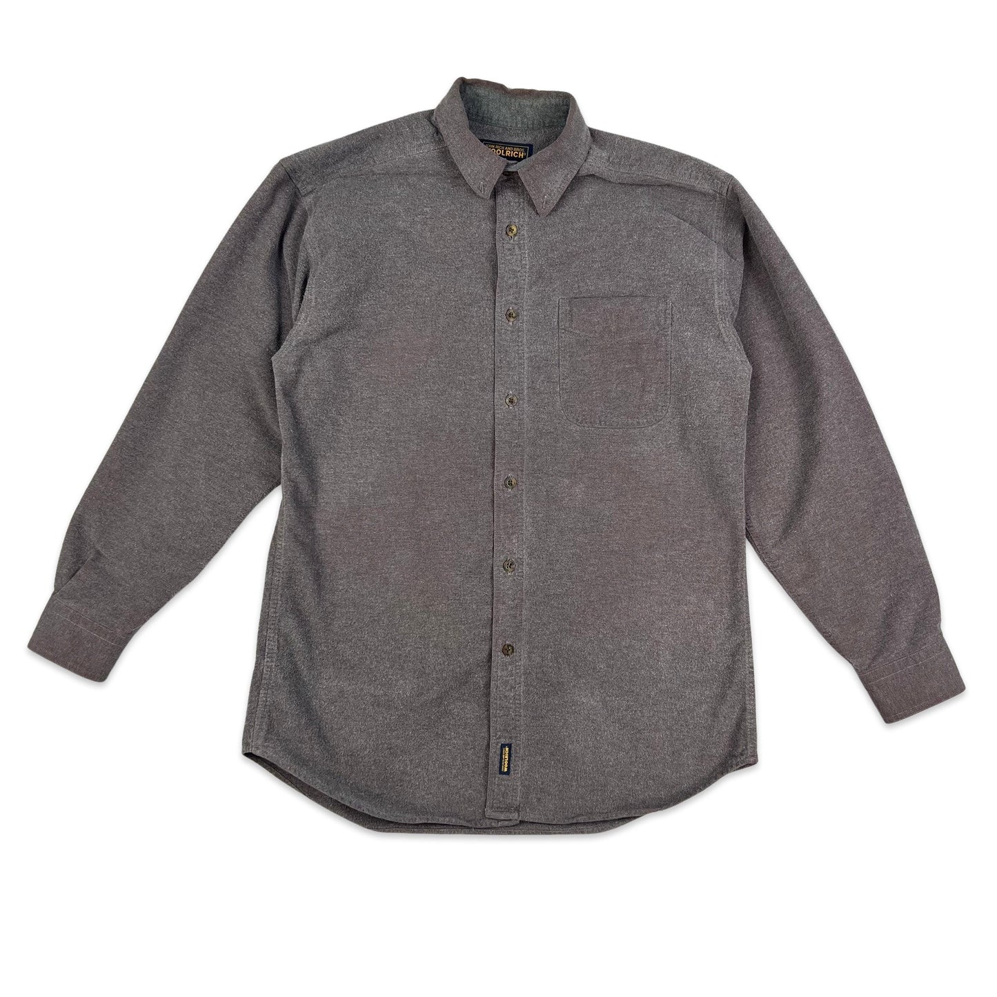 Woolrich Heavyweight Shirt Grey Purple M L