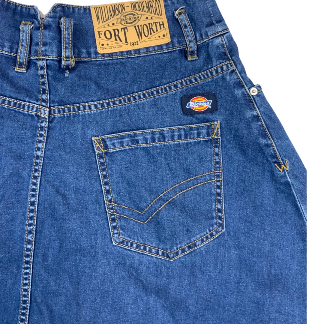 Vintage Y2K Dickies Denim Mini Skirt 10