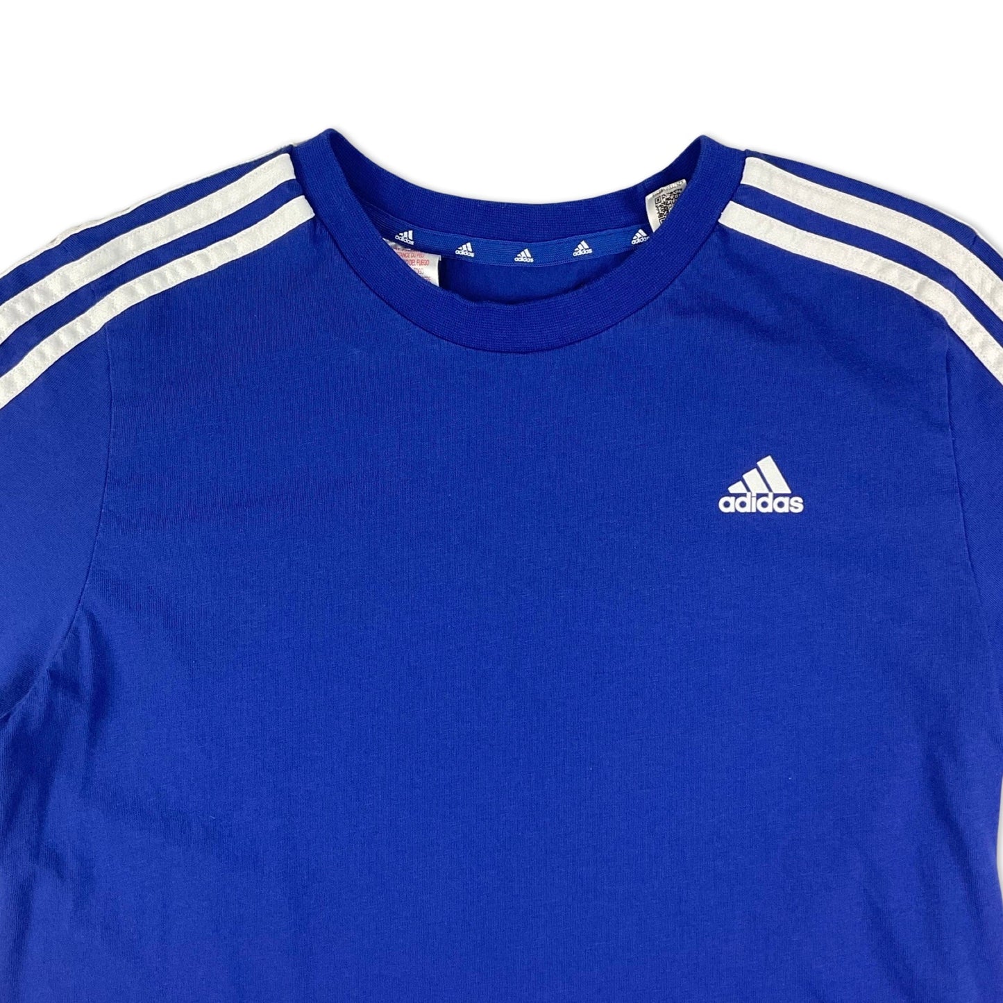Adidas Blue & White Tee XS