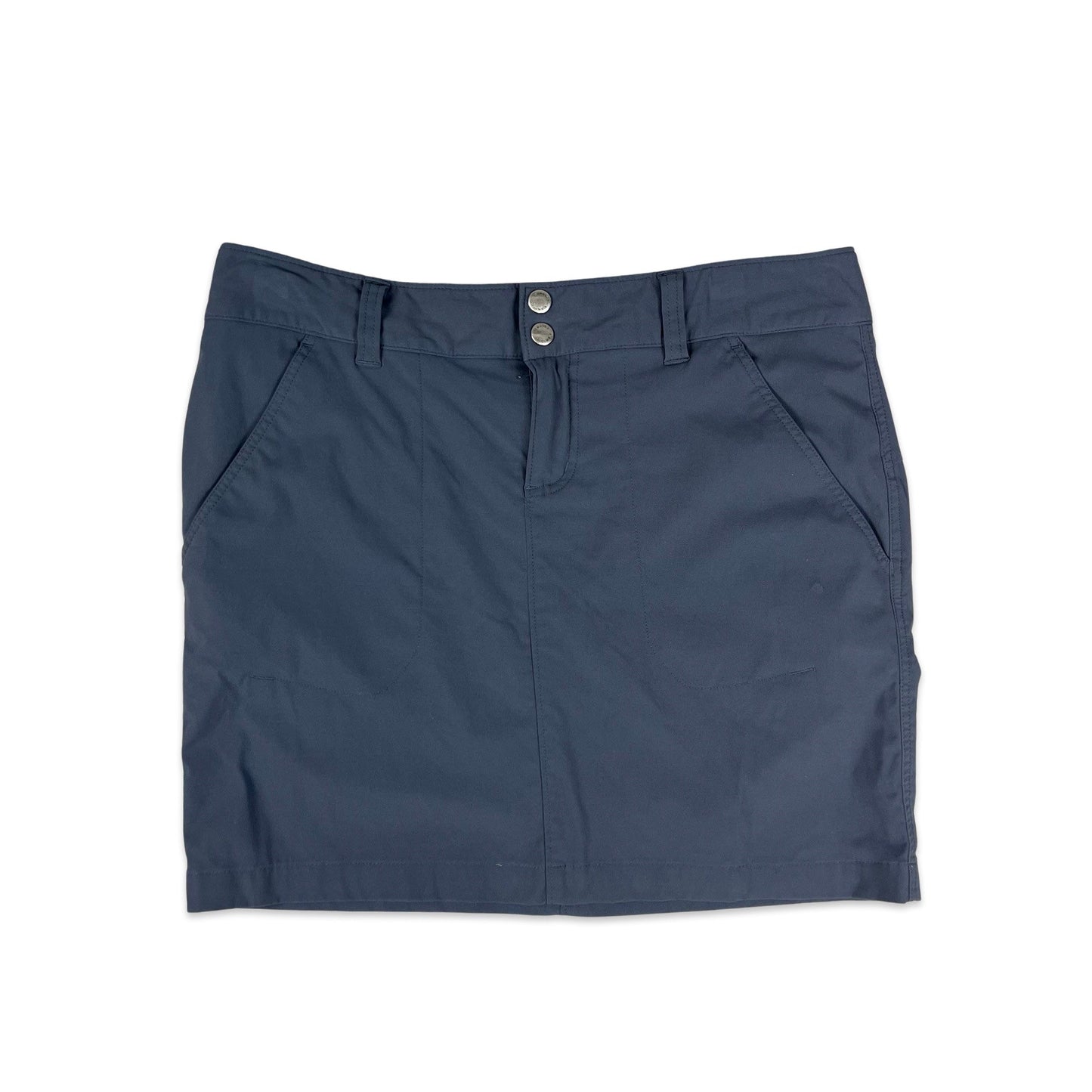 00s Grey Blue Columbia Tech Skirt 10 12 14