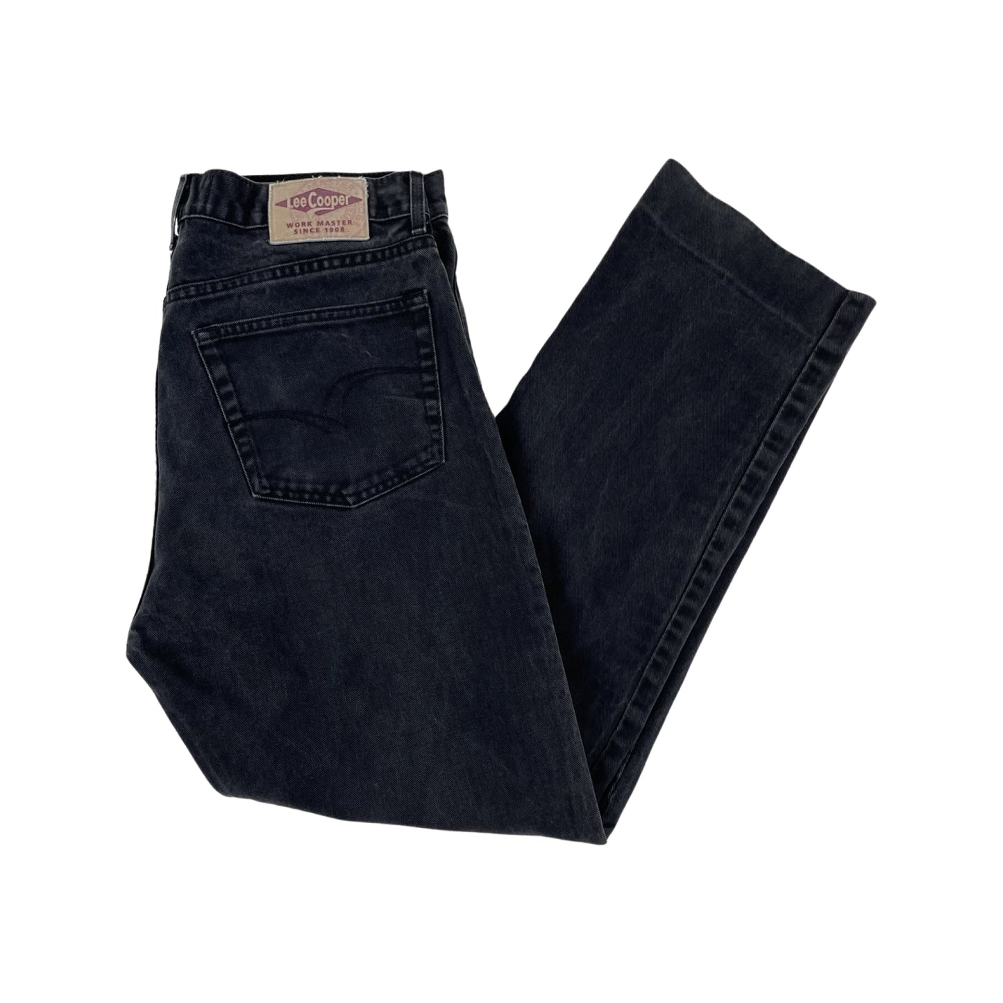 Vintage Lee Cooper Denim Jeans Black W36L30