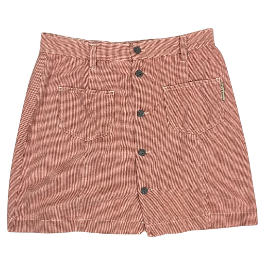 Vintage Y2K Calvin Klein Gingham Denim Mini Skirt 10