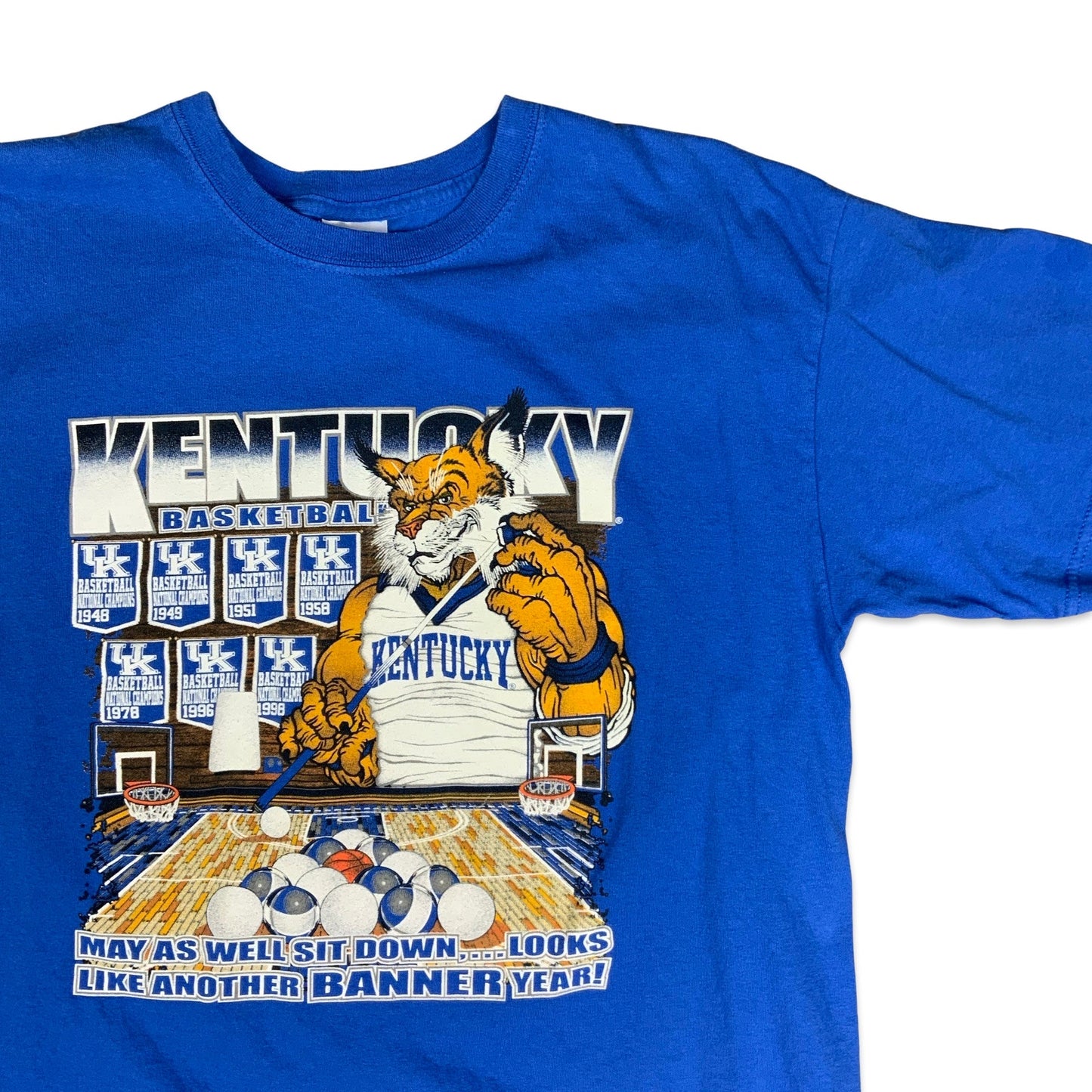Vintage Kentucky Wildcats Blue Tee M L