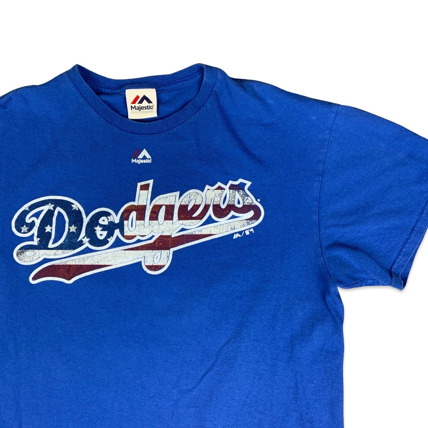 Dodgers Blue Tee S M
