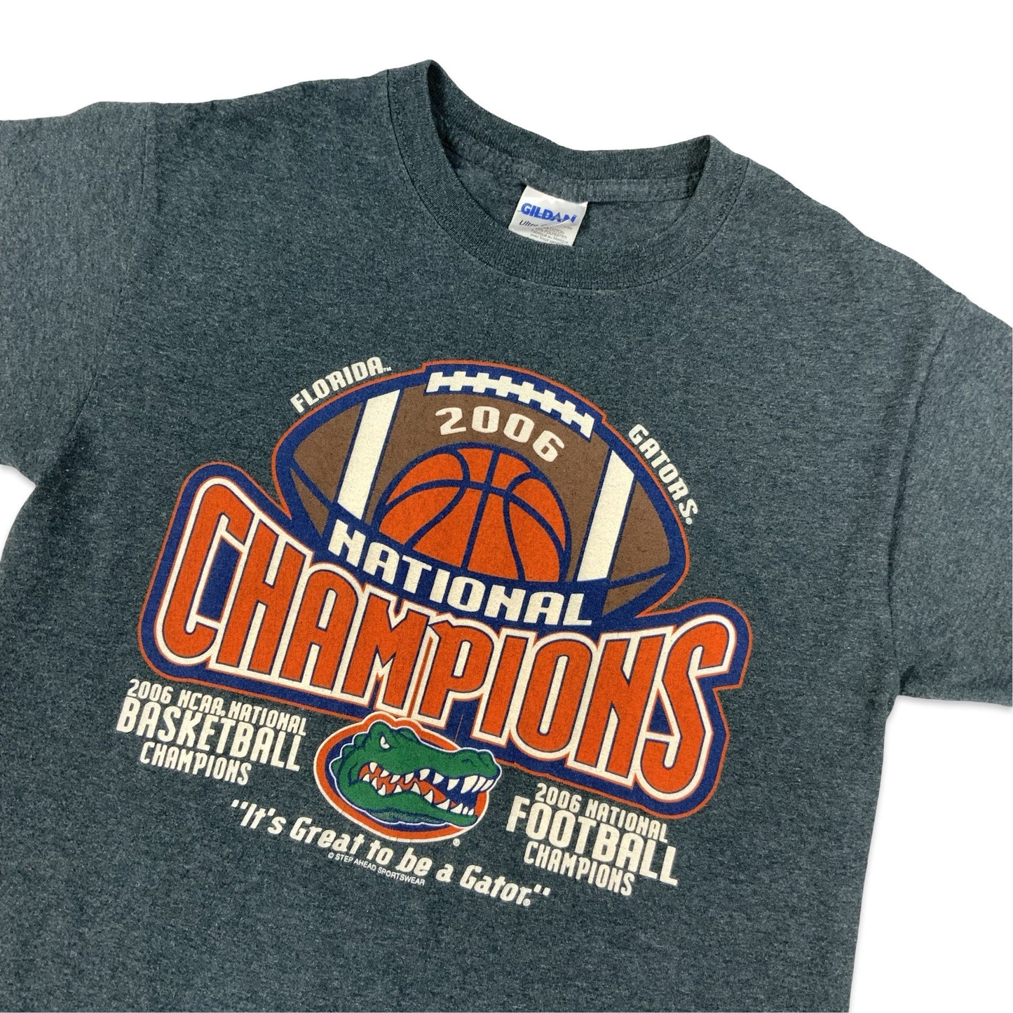 00s Gildan Grey Florida Gators Graphic Tee XS S
