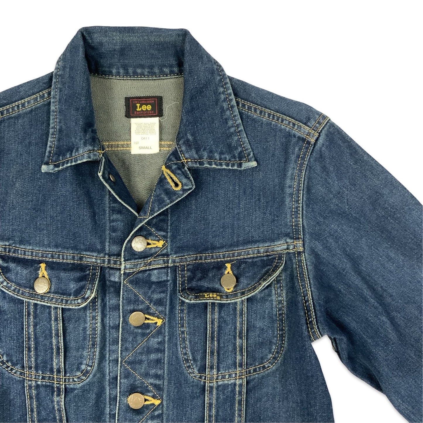 Vintage Lee Denim Trucker Jacket XS S