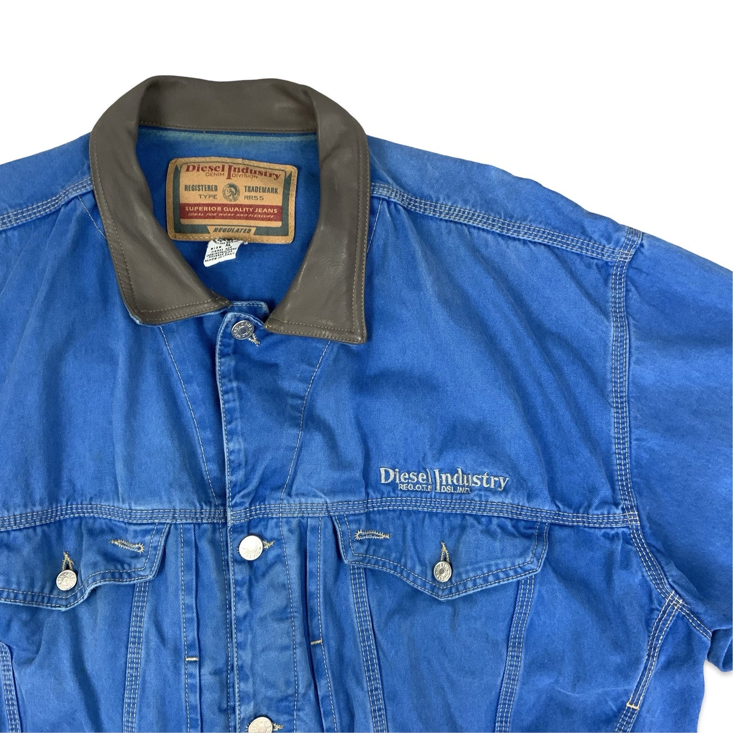 Vintage Diesel Blue Denver Jacket XL XXL