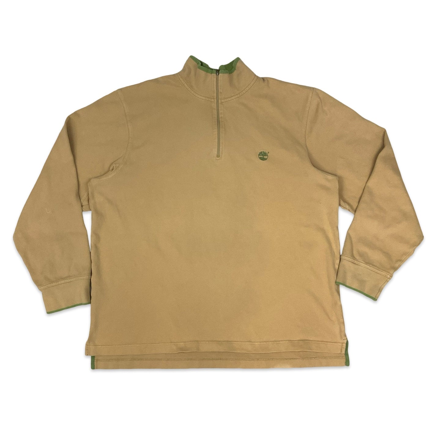 Timberland 1/4-zip Beige Sweatshirt XXL