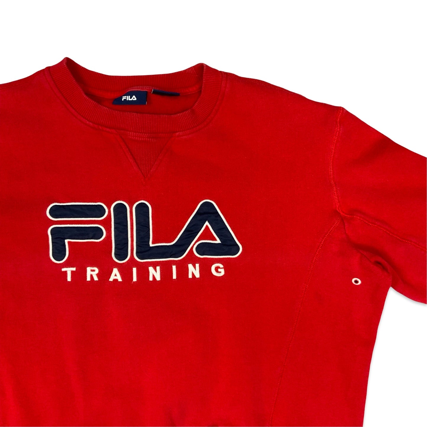 FILA Red Spell Out Sweatshirt XL