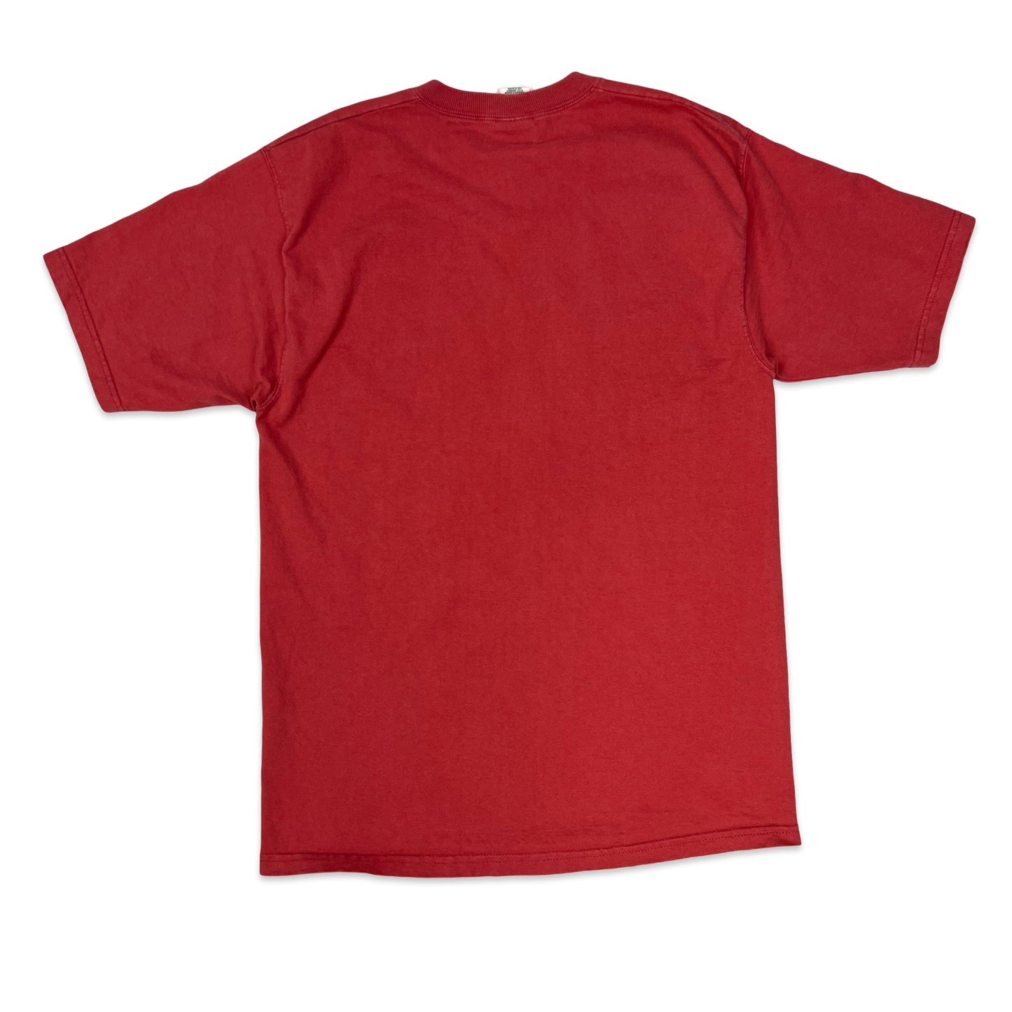 Vintage 90s Fruit of the Loom "Leroyed" Red Graphic Tee S