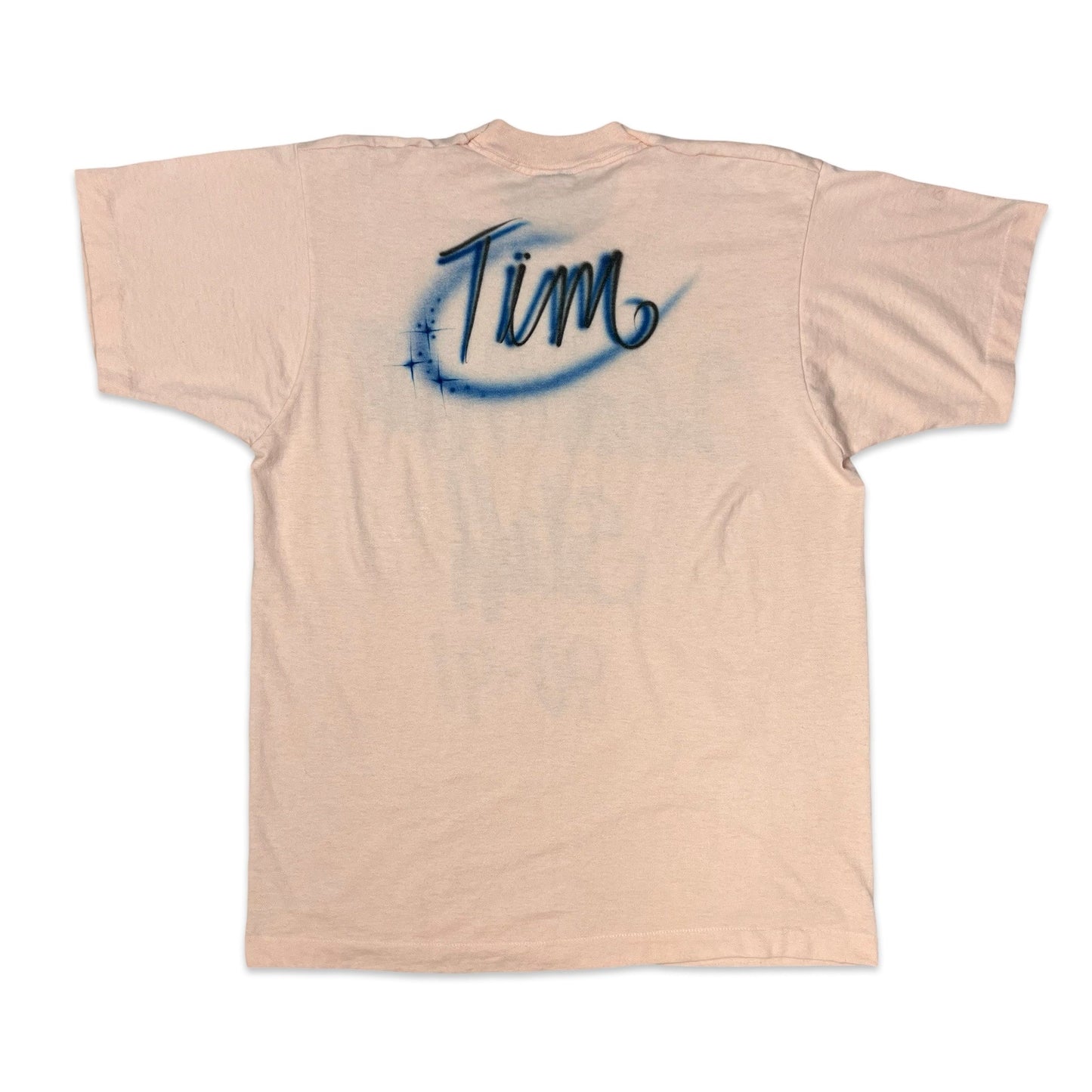 Vintage 90s Screen Stars Pink Graphic Tee M