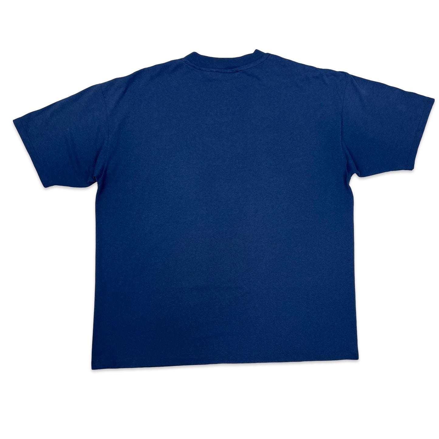 Vintage 90s Hanes Navy "Mackinac" Graphic Tee XXL
