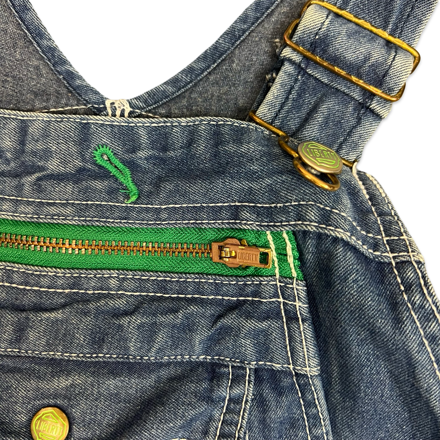 Liberty Denim Dungarees 35W 28L