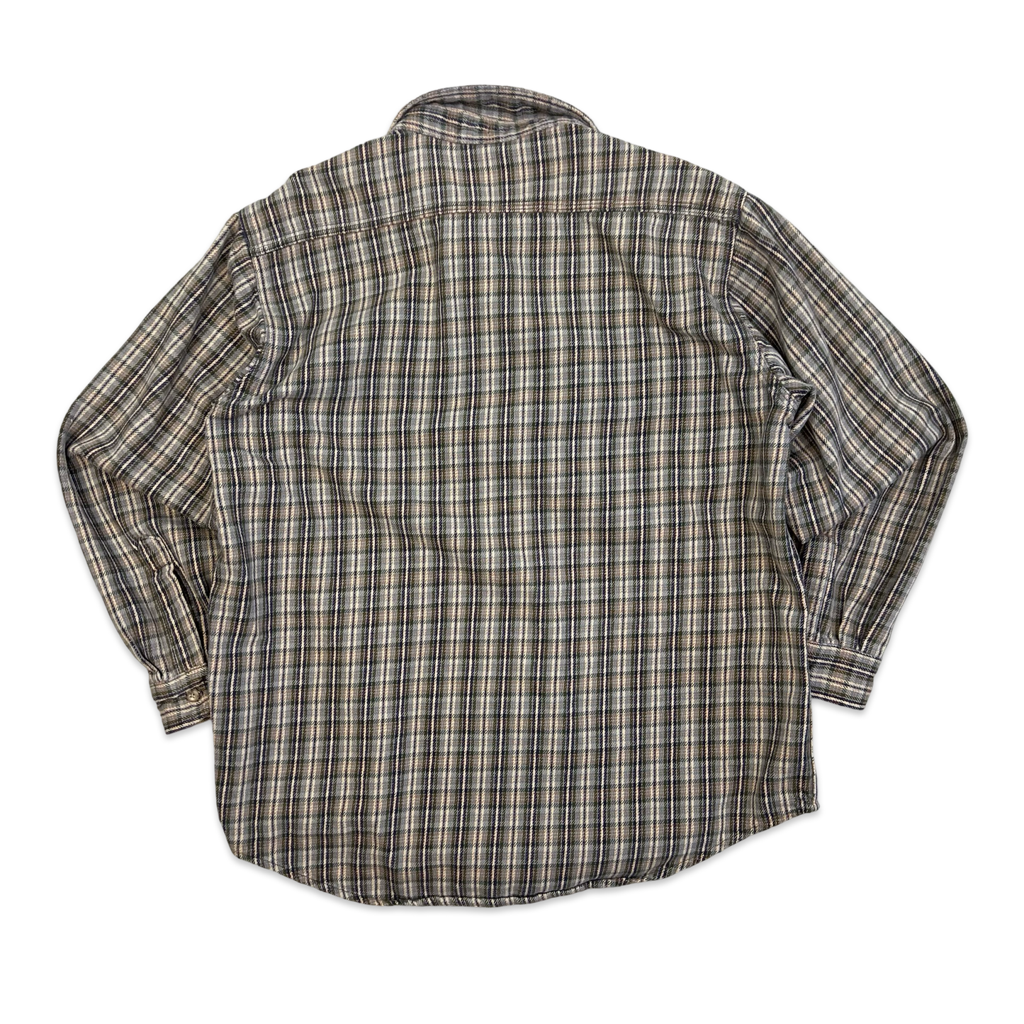 Carhartt Heavyweight Plaid Checked Flannel Shirt L
