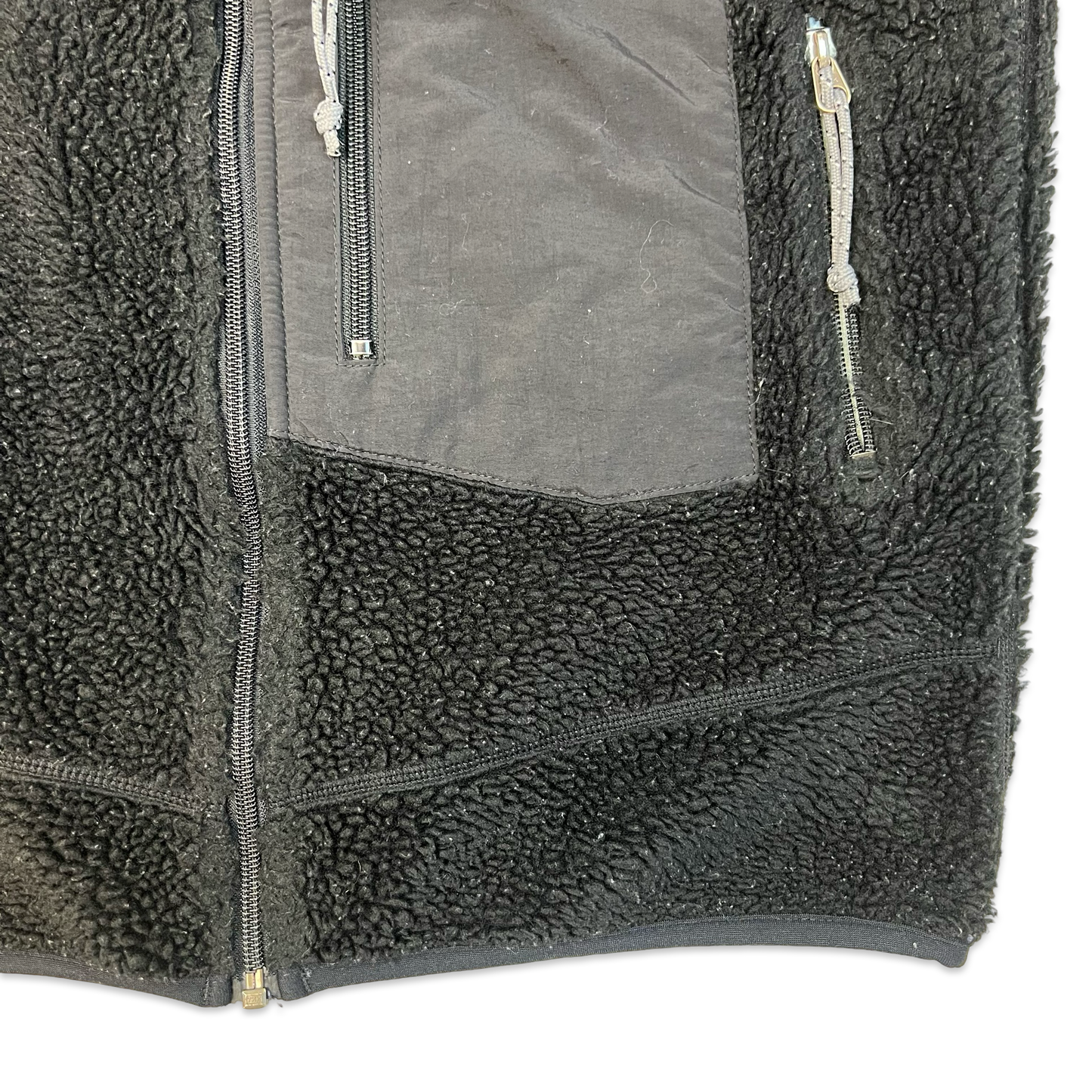 Vintage 90s Patagonia Black Fleece Gilet S