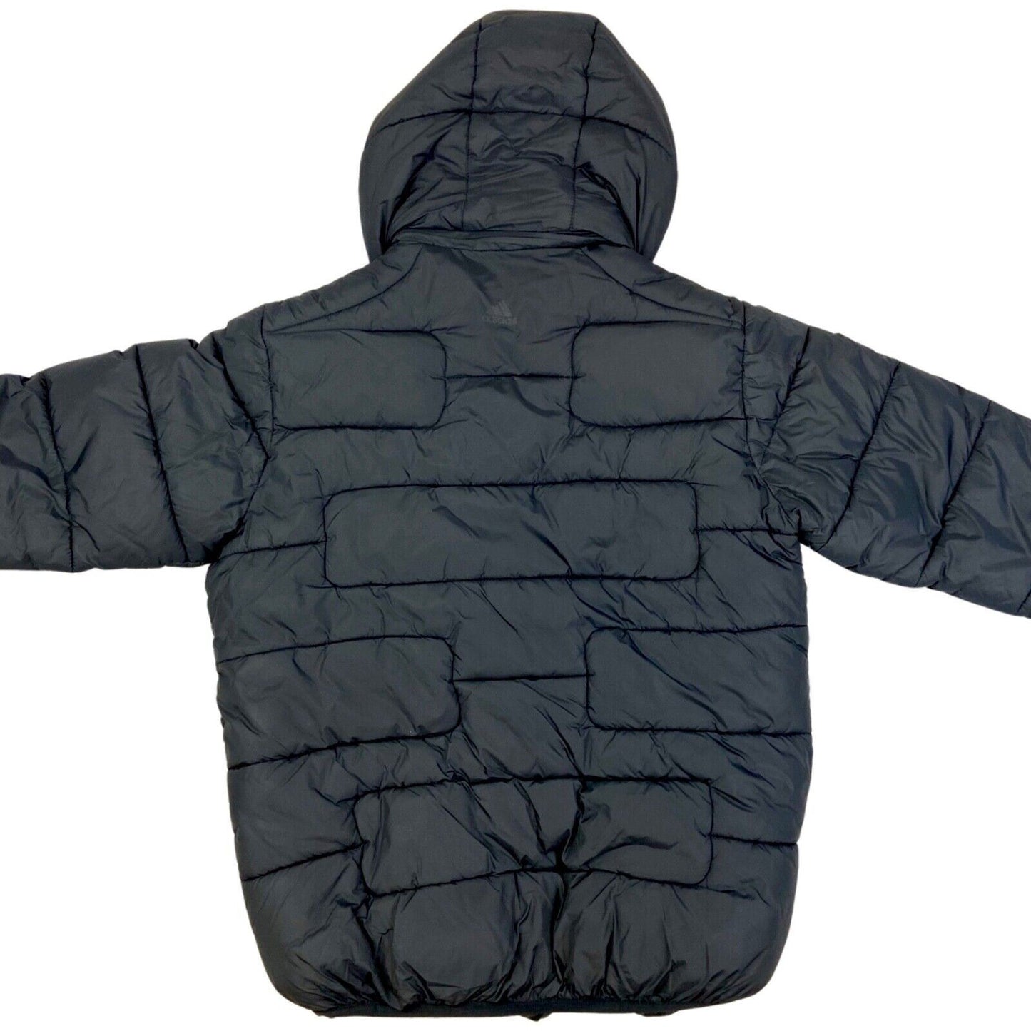 Vintage 90s 00s Black Adidas Puffa Coat Jacket L