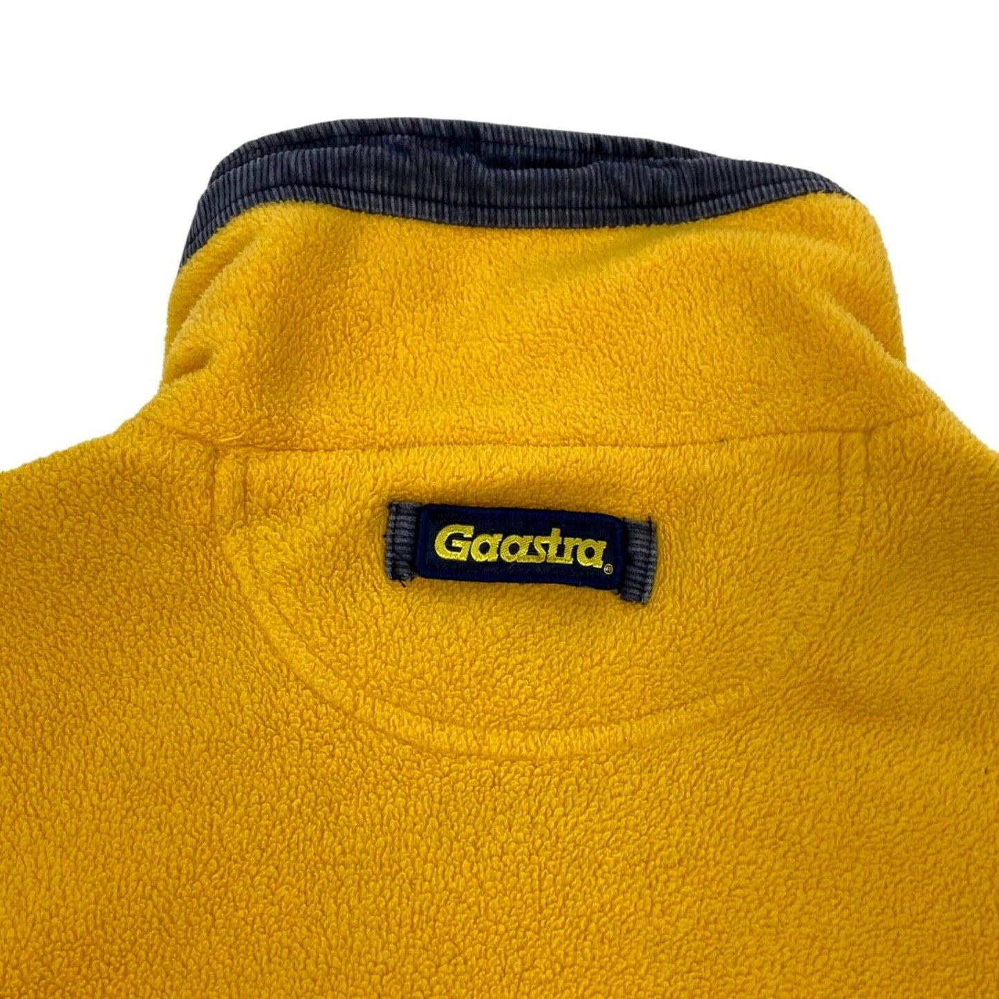 Vintage Y2K Yellow Gaastra Yellow 1/4 Zip Fleece XL