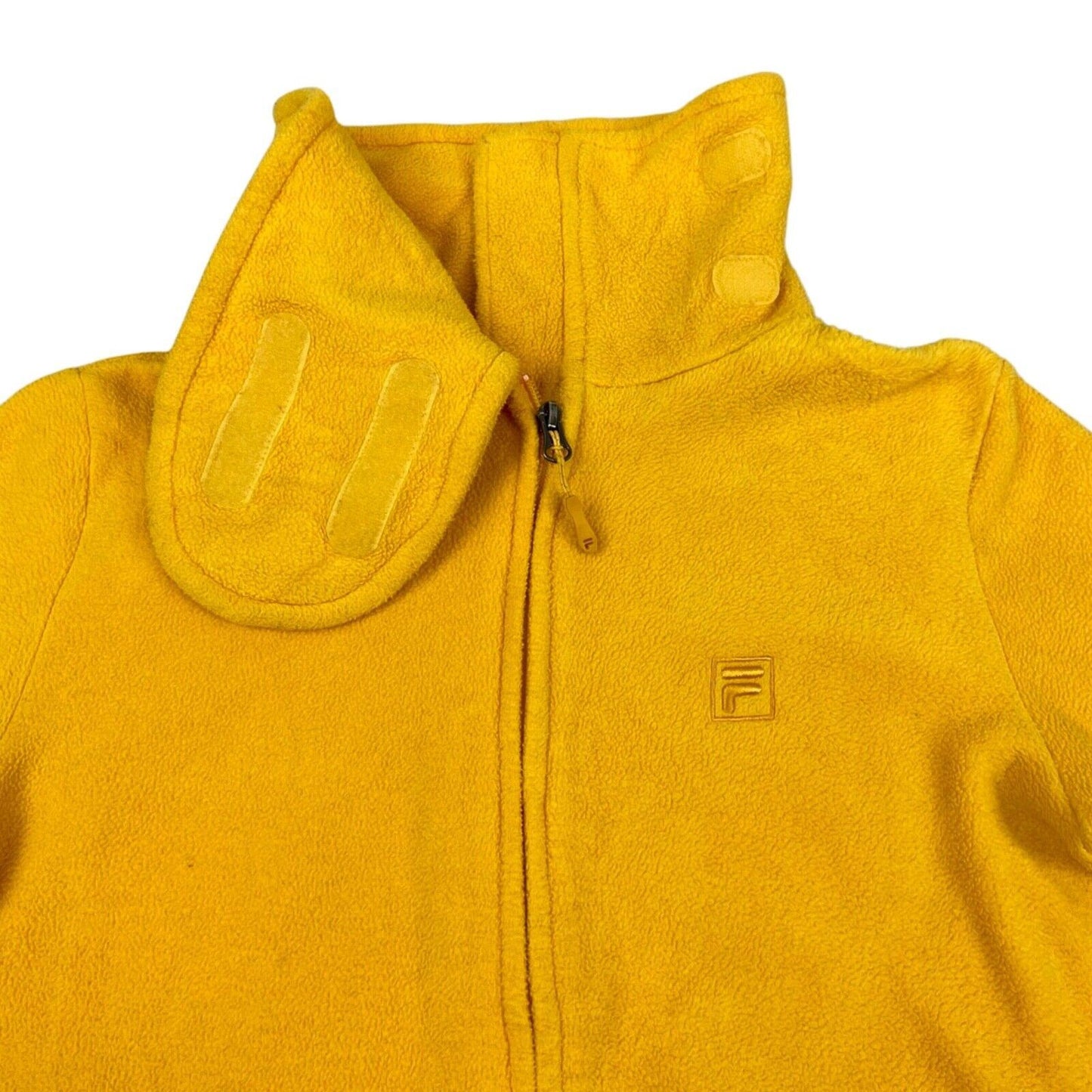 Vintage Y2K Yellow Fila Embroidered Fleece 12 14 M