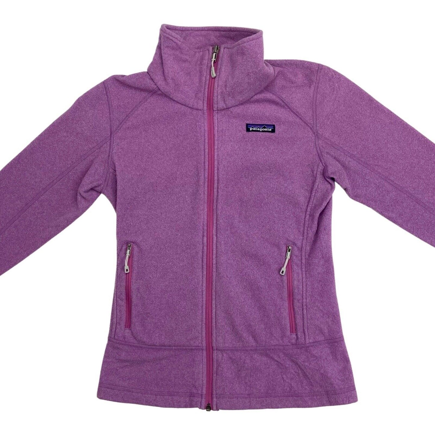 Vintage 90s 00s Purple Patagonia Zip Down Fleece 8 10 S